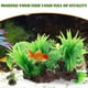 thumbnail image 3 of KAKOWELY Decoración artificial vívida para acuario, planta de pecera de escritorio, planta falsa, suministro para pecera, 3 of 5