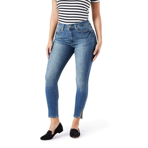 signature high rise super flare jean