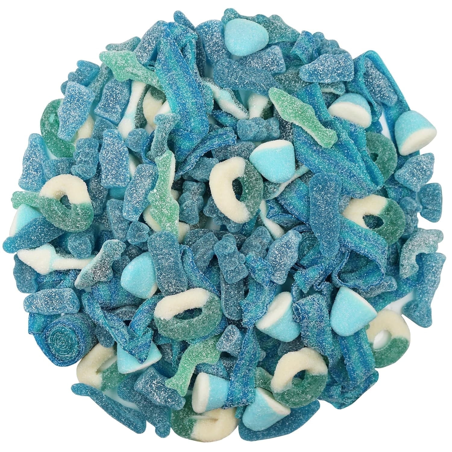 FirstChoiceCandy Sour Mix Gummies (Blue, 5 Pound)
