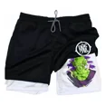 thumbnail image 1 of Short Gym Hombre Deportiva 4 En 1 Bolsa Celular Dragon Ball, 1 of 6
