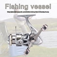 thumbnail image 4 of Carrete de pesca giratorio Carrete de baitcasting de pesca de metal Suministros de pescador ligero Hugtrwg Para estrenar, 4 of 9