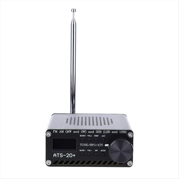 ATS-20+Si4732 Full Band Receiver Scanner 0.96 Inch OLED Screen FM AM SSB Scanner FM AM MW SW SSB LSB & USB with Antenna