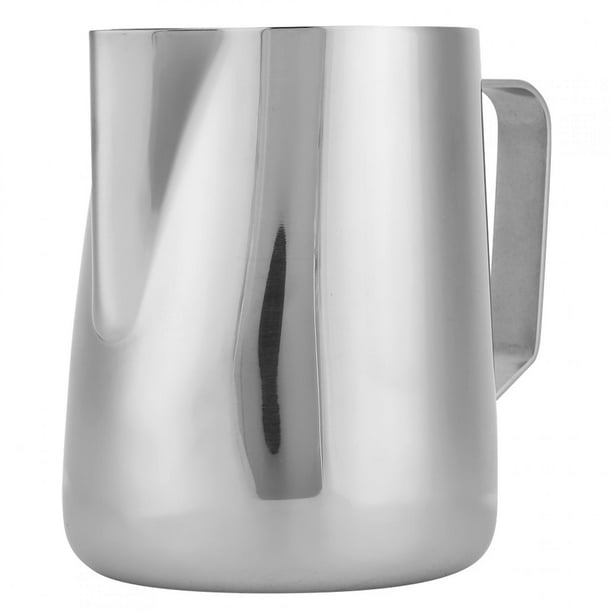 Jarra para espumar, taza para espumar café de acero inoxidable, suministros de café, tecnología avanzada