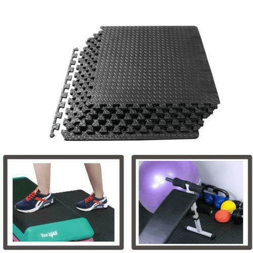 New 54 Tiles 216 SqFt Interlocking EVA Foam Floor Mat Flooring Gym Playground US 