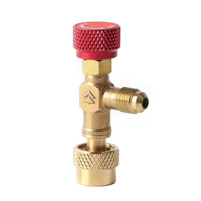 Valve de Contrôle d'Eau, Vanne d'Arrêt d'Eau, Haute Résistance Facile à Utiliser pour Tuyau de Charge de Réfrigérant Connecteur pour R410A