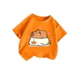 thumbnail image 2 of Huanglei Été Garçons Filles Col Rond Imprimé Animal Dessin Animé T-Shirt Décontracté Manches Courtes Tee Tops, 2 of 4
