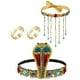 thumbnail image 2 of Accesorios de disfraz egipcio, diadema egipcia, tesoro exquisito, de reina egipcia para disfraces, vacaciones, boda, 4 Uds., 2 of 9
