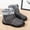 Grey, variant on Slip-On Winter Snow Boots for Women - Waterproof & Anti-Slip with hook and loop fastener | Plush Fur-Lined Warm Booties
