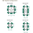 Vego Garden 32 Extra Tall 4 In 1 3 5ft X 3 5ft Modular Metal Oval vego-garden-32-extra-tall-4-in-1-3-5ft-x-3-5ft-modular-metal-oval