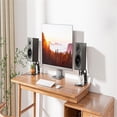 thumbnail image 5 of Desktop Speaker Stands with Vibration Absorption Pads, Metal Speaker Stands Pair Support Up to 10lbs,Bookshelf Speaker Stands for Better Audio Experience, 5 of 5