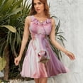 thumbnail image 7 of Strawberry Highland Cow Pattern Dress Fashion Beach Long Dresses Female Party Printed Sundress, 7 of 7