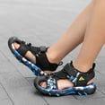 thumbnail image 6 of Kids Boys Summer Sports Sandals Comfort Hiking Beach Outdoor Closed Toe Sports Sandals Shoes for Kids, 6 of 18