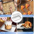 thumbnail image 7 of QZS Heavy Duty Oil Drain Plate,Stainless Steel Turkey Roaster Pan,Large Roasting Pan,Easy Clean Rectangular Dish Oven,BBQ Bakeware for Camping,Baking Cooking,1Set, 7 of 7