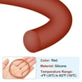 thumbnail image 3 of Uxcell 72mm OD 66mm ID 3mm Width Silicone O-Ring VMQ Sealing Gasket, Red 10Pcs, 3 of 5