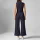 thumbnail image 5 of Conjuntos de dos piezas para mujer para el verano 2025: camiseta sin mangas con cuello alto y pantalones cortos. Chándal deportivo, XS-XXL., 5 of 6