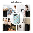 thumbnail image 6 of KLL Modern Ice Cream Laundry Hamper,Large Canvas Fabric Lightweight Storage Basket Toy Organizer Dirty Clothes Collapsible Waterproof, 6 of 6