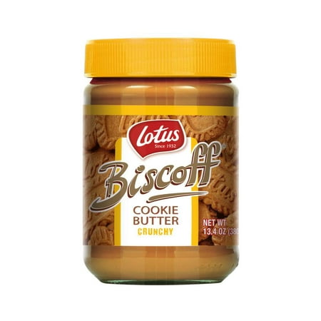 (2 Pack) Lotus Biscoff Crunchy Cookie Butter, 13.4