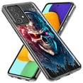 thumbnail image 2 of MUNDAZE Samsung Galaxy A20 Cyberpunk Machine Headphones Skull Double Layer Phone Case Cover, 2 of 5