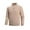 Khaki, variant on Mens Sweatshirt Under $10 Mens Knit Polo Shirts Casual Long Sleeve Collared Work Shirt Button Down Golf Shirts Thermal Undershirt Base Layer