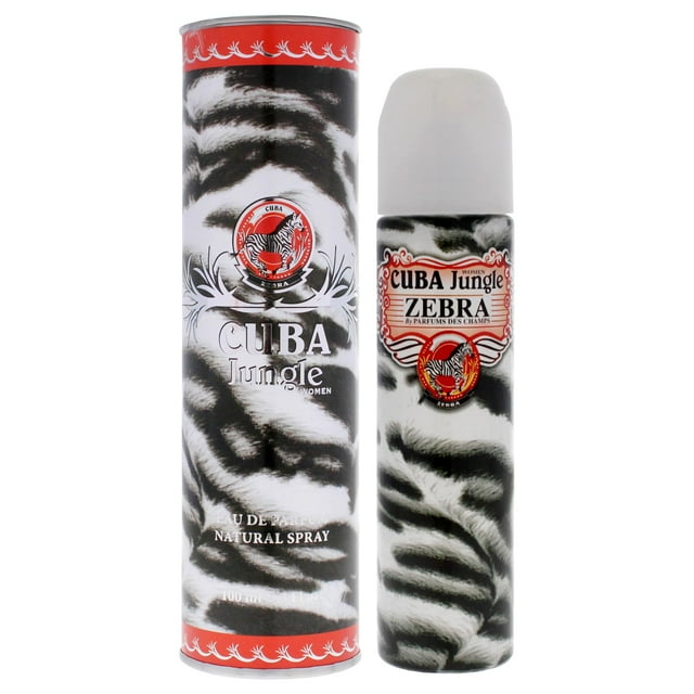 Perfume Cuba Jungle Zebra Eau De Parfum para mujer, 100 ml