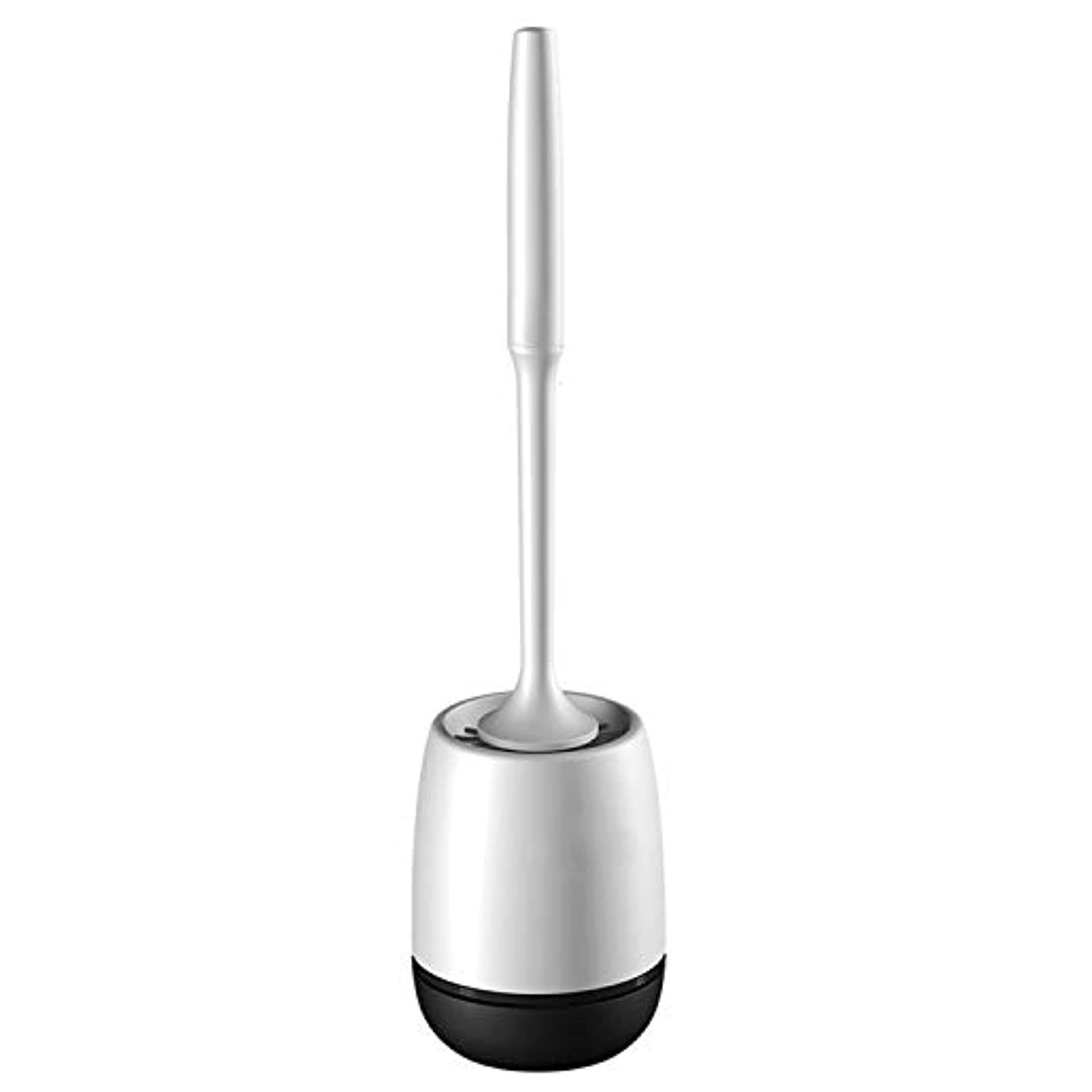 Toilet Brush Long Handle with Base Bathroom Cleaning Set Dead Corner