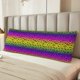 thumbnail image 2 of Balery Animal Paw Rainbow Funda Protectora para Almohada Corporal de Algodón Hipoalergénico con Cierre(55 x 21 pulgadas), Almohadas No Incluidas, 2 of 7