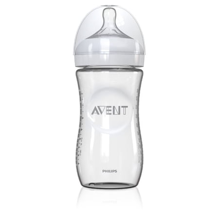 philips avent natural glass baby bottle, 8 ounce (pack of 1)
