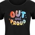 thumbnail image 3 of Instant Message - Out And Proud - LGBT Pride - Women's Any Way Dress, 3 of 7
