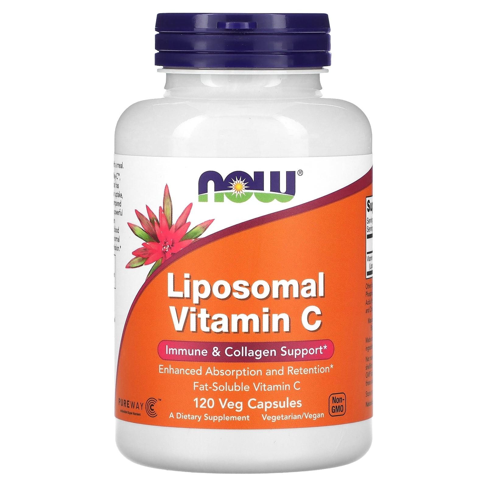 NOW Foods Liposomal Vitamin C 120 Veg Capsules