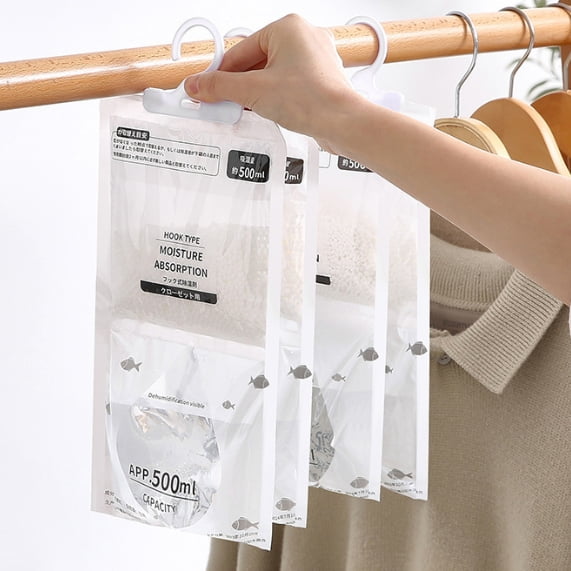 FINE MAKER Ten-piece bedroom dehumidifier bag set, suitable for home, bedroom, wardrobe