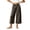Army Green, variant on Kaemgyyd Wide Leg Pants Casual Wide Leg Capris Pants Side Bow High Waist Trousers Vacation Cropped Clothes(White,X-Large)