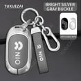 thumbnail image 4 of For NIO B 3 buttons key case EC6 ES6 ES8 EP9 ET7 ET5 Smart Remote Keyless Protected Accessories Car key Cover Case Holder, 4 of 26