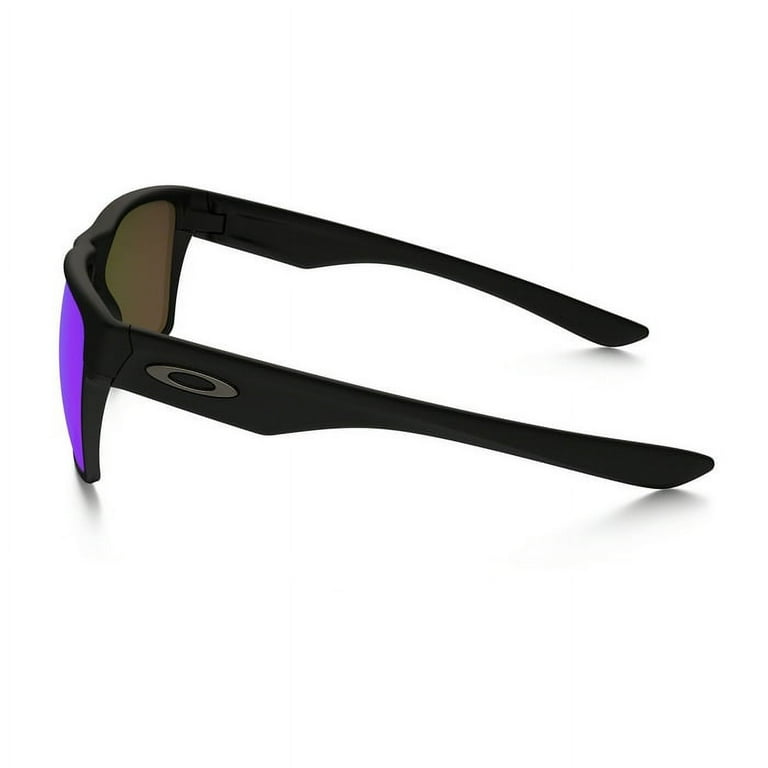 New Oakley Twoface XL Sunglasses OO9350-05 Matte Black / Sapphire