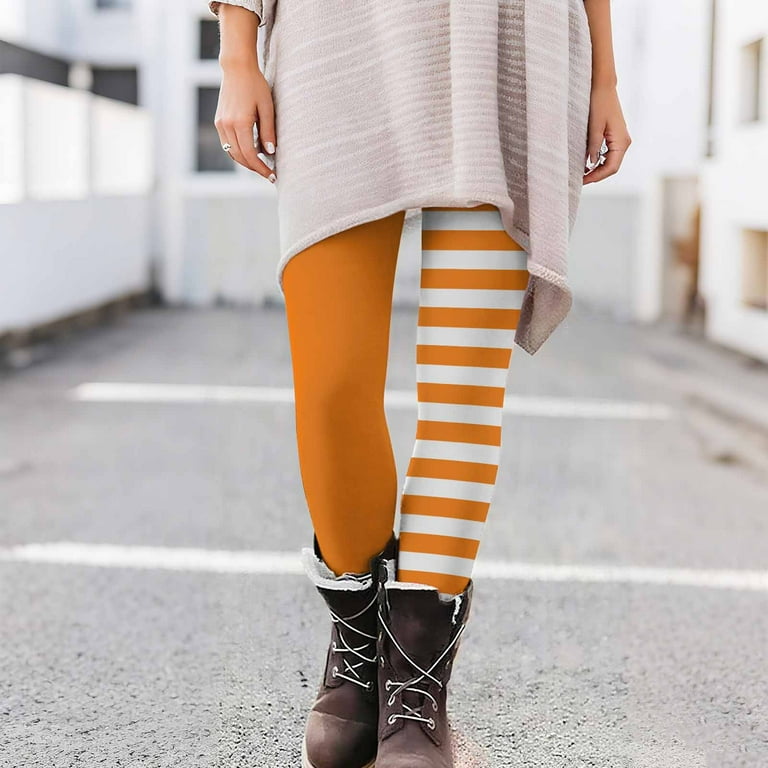 QATAINLAV Women's Halloween Leggings High Waist Full Length Tights