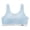 Blue, variant on SHenli Girls Training Bras Soft Cotton Crop Tops Unpadded Racerback Kids First Bra Sports Bra for Girls Age 7-14