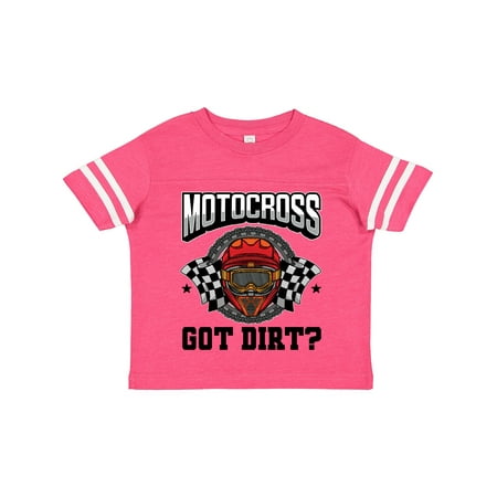 

Inktastic Motocross Dirt Biking Got Dirt Gift Toddler Boy or Toddler Girl T-Shirt
