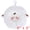 White, variant on Unique Bargains Cute Sheep Animal Chenille Soft Hanging Hand Towel White 6" x 6"