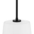 thumbnail image 5 of Progress Lighting Clarion 1-Light Pendant, Matte Black, Etched Glass, Steel, 9" Width, 11.37" Height, 5 of 16