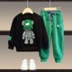 thumbnail image 1 of Suministros de fiesta de fútbol para niños, vajilla de papel con temática deportiva, platos, vasos, servilletas, mantel, suministros de cumpleaños, 1 of 5
