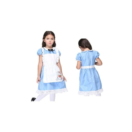 Alice Wonderland Girls Complete Halloween Costume