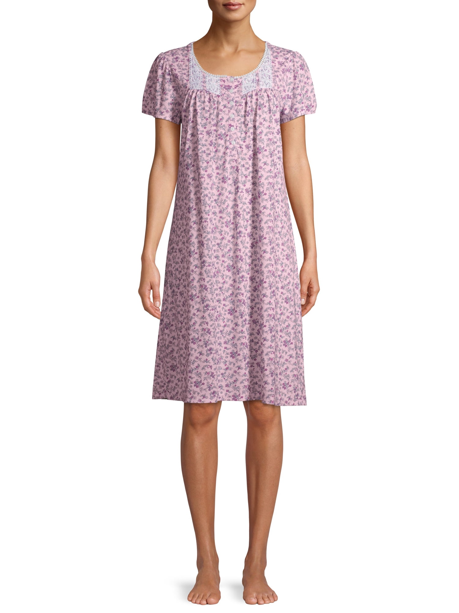 secret treasures long sleeve nightgown