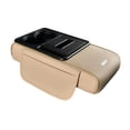 thumbnail image 4 of Alfombrilla para reposabrazos de coche, versátil, protector de consola central, organizador de consola Beige, 4 of 8