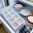 thumbnail image 5 of EGNMCR 8 Silicone Ice Tray Press Type Soft Bottom Ice Maker With Lid Food Freezer ice cube tray, 5 of 5