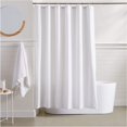thumbnail image 4 of Waffle Weave Shower Curtain - 72 Inch, White, 4 of 4