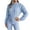 Blue, variant on Cable Knit Crop Sweaters for Women Trendy High Neck Solid Pullover Sweater Top Slim Fit Long Sleeve Sweaters