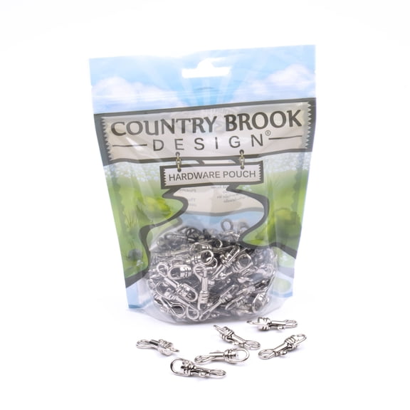 100 - Country Brook Design® 1/4 inch Baby Snap Hooks