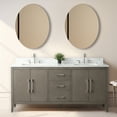 thumbnail image 5 of Vanity Art 72” Double Sink Bathroom Vanity Cabinet with Engineered Marble Countertop, 5 of 13