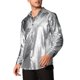 thumbnail image 4 of Camisa metálica INSPIRE CHIC de manga larga para hombres, con botones, para fiestas en clubes nocturnos, 4 of 6