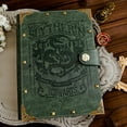 thumbnail image 5 of Cuaderno A5 B5 de Harry Potter, Bloc de notas vintage de hojas sueltas de Hogwarts, Gryffindor, Slytherin, Ravenclaw, Hufflepuff, libro de documentos, 5 of 5