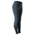 thumbnail image 6 of Equinavia Astrid Womens Silicone Knee Patch Breeches | Mid Rise Riding Pants with Phone Pockets, 6 of 8